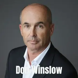Retrato de Don Winslow, escritor contemporáneo estadounidense