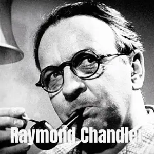 Retrato de Raymond Chandler, escritor clásico estadounidense