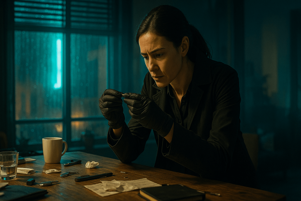 Antonia Scott en acción