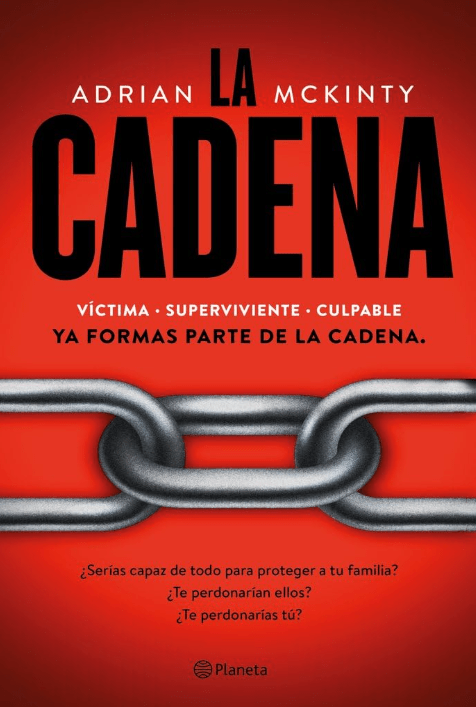 Portada de La cadena de Adrian McKinty